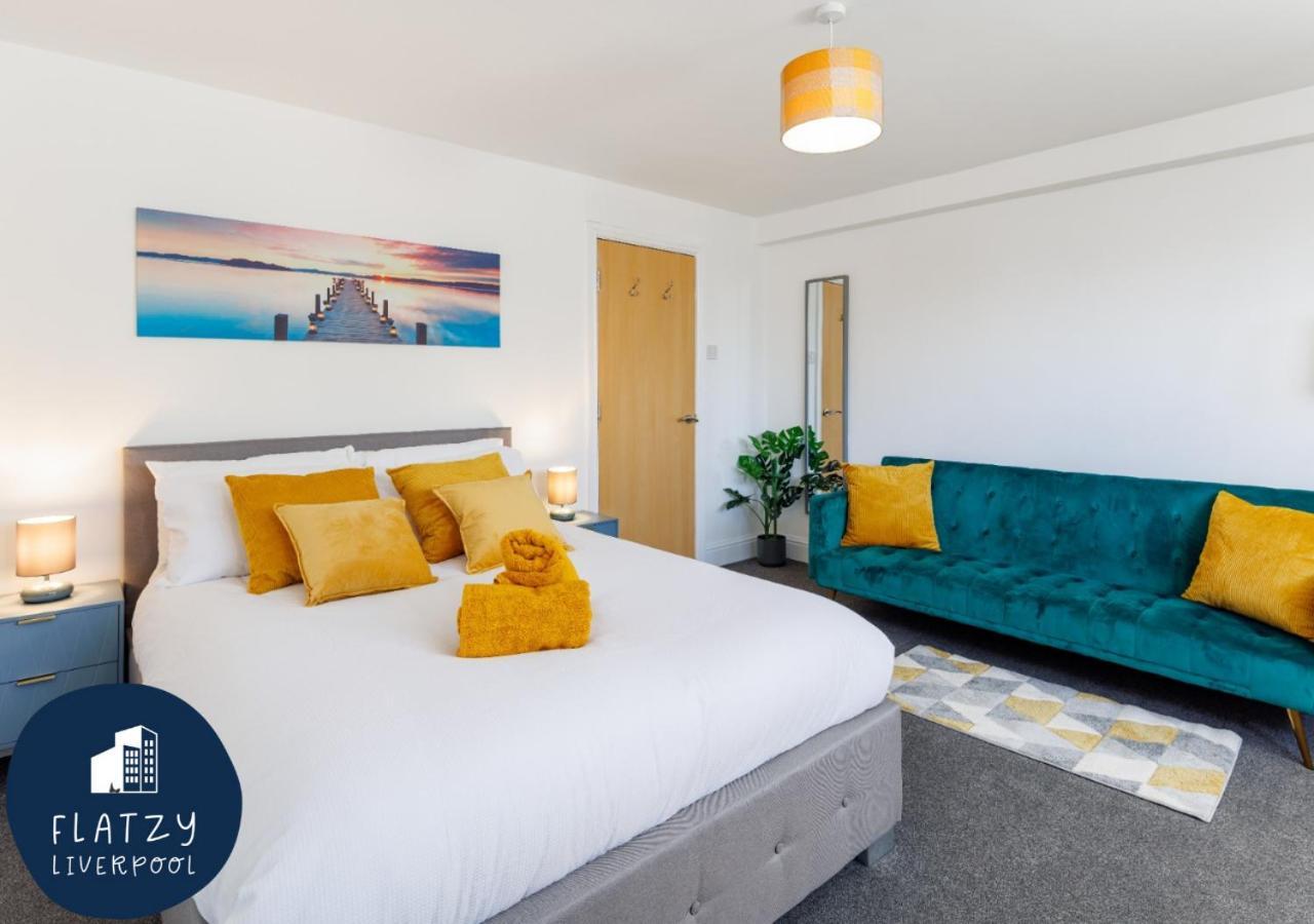 Flatzy - Modern Apartment Close To Football Stadiums 利物浦 外观 照片